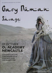 Gary Numan Venue Poster 2017 Newcastle